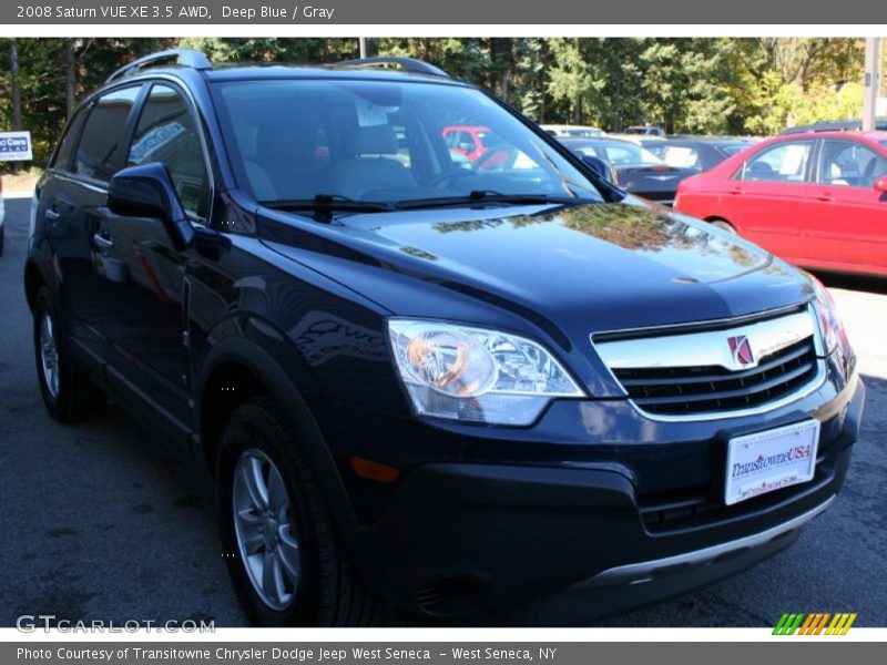 Deep Blue / Gray 2008 Saturn VUE XE 3.5 AWD