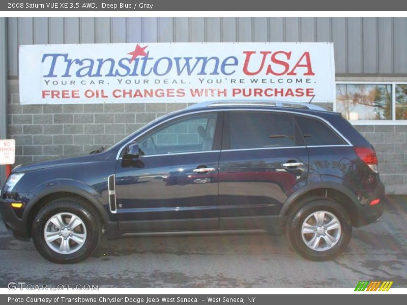 Deep Blue / Gray 2008 Saturn VUE XE 3.5 AWD