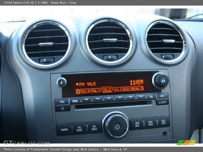 Deep Blue / Gray 2008 Saturn VUE XE 3.5 AWD