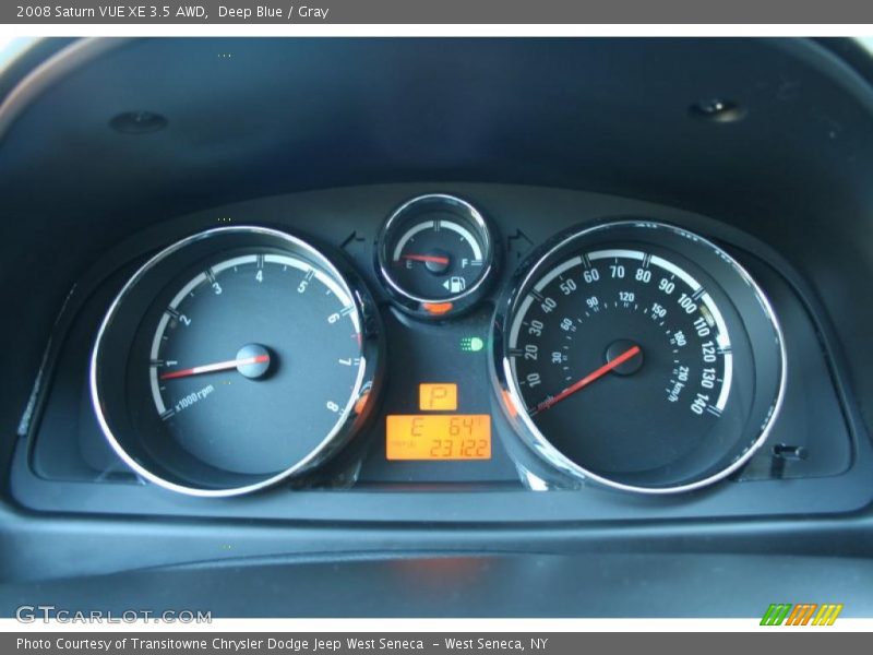 Deep Blue / Gray 2008 Saturn VUE XE 3.5 AWD