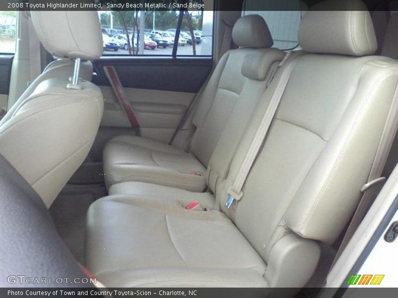Sandy Beach Metallic / Sand Beige 2008 Toyota Highlander Limited