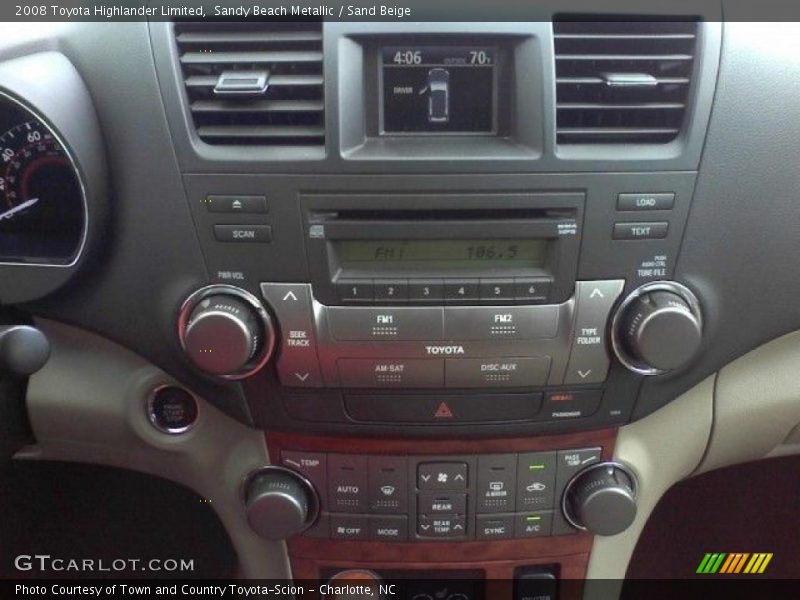 Sandy Beach Metallic / Sand Beige 2008 Toyota Highlander Limited