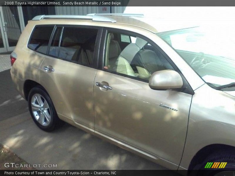 Sandy Beach Metallic / Sand Beige 2008 Toyota Highlander Limited