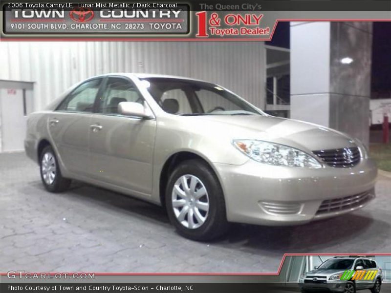 Lunar Mist Metallic / Dark Charcoal 2006 Toyota Camry LE
