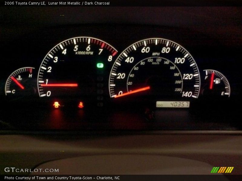 Lunar Mist Metallic / Dark Charcoal 2006 Toyota Camry LE