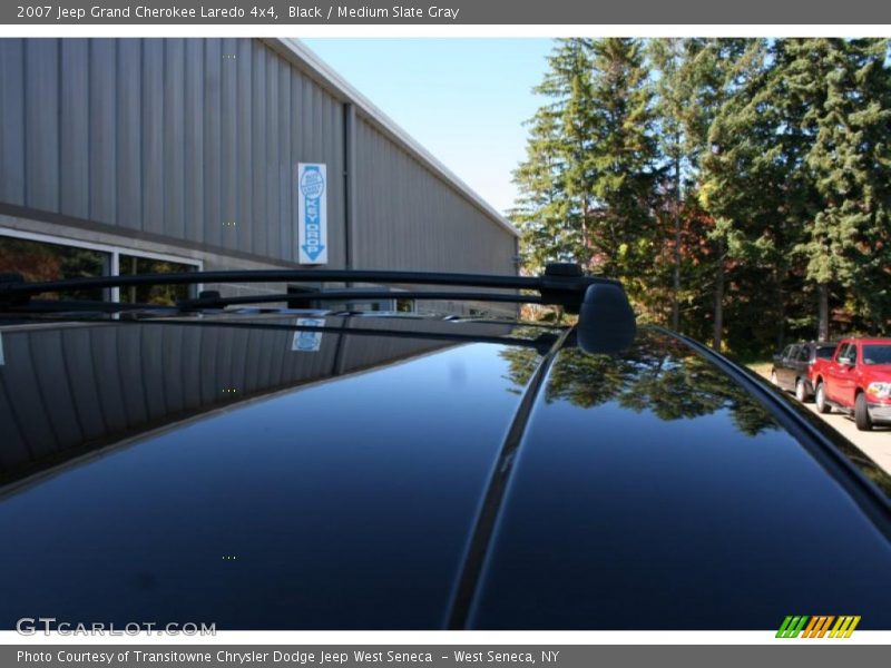 Black / Medium Slate Gray 2007 Jeep Grand Cherokee Laredo 4x4