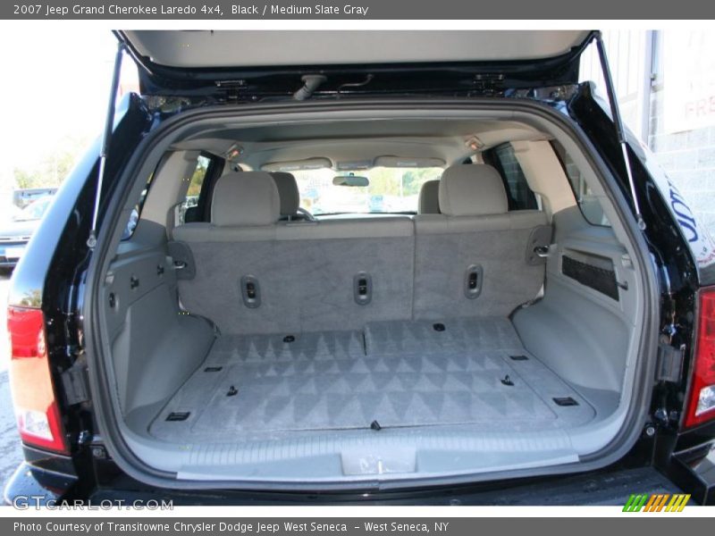 Black / Medium Slate Gray 2007 Jeep Grand Cherokee Laredo 4x4
