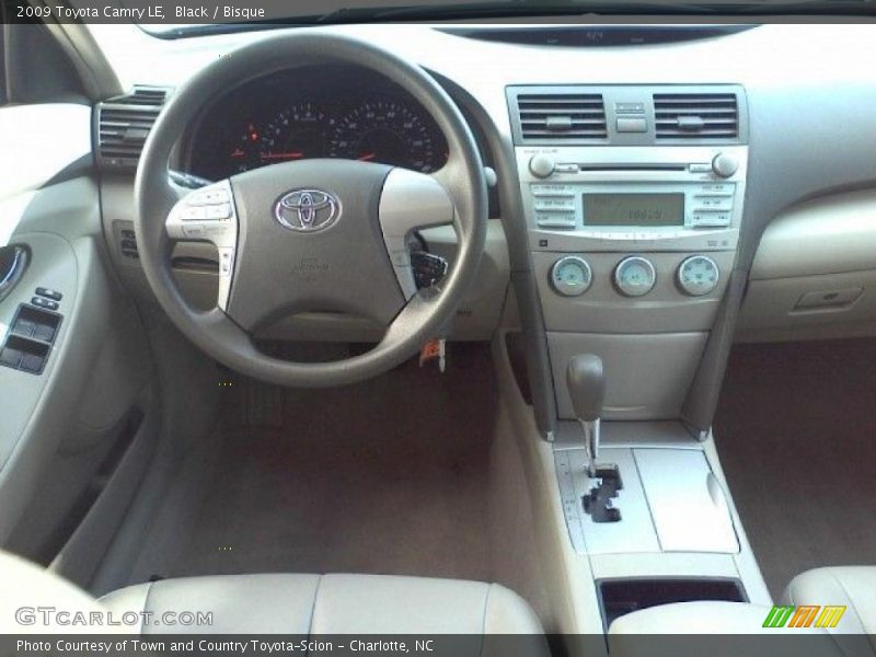 Black / Bisque 2009 Toyota Camry LE