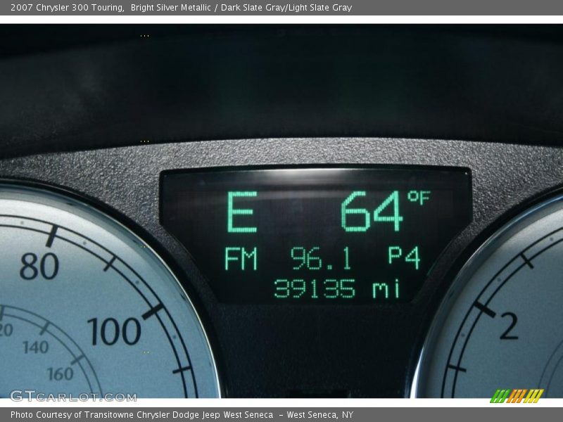 Bright Silver Metallic / Dark Slate Gray/Light Slate Gray 2007 Chrysler 300 Touring
