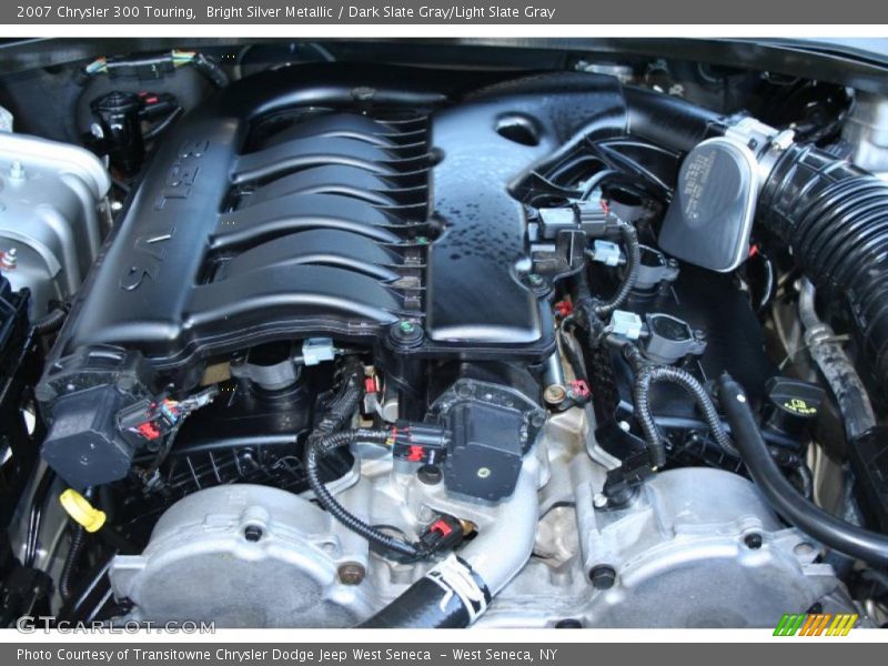 Bright Silver Metallic / Dark Slate Gray/Light Slate Gray 2007 Chrysler 300 Touring