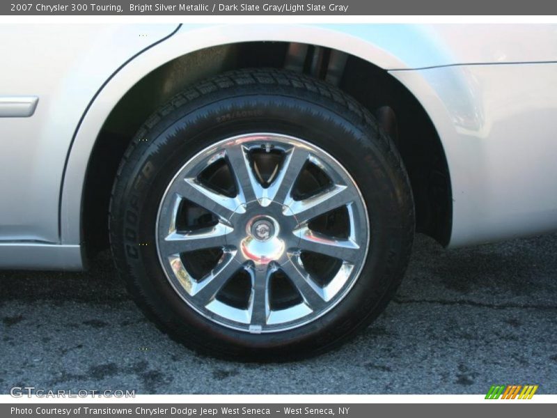 Bright Silver Metallic / Dark Slate Gray/Light Slate Gray 2007 Chrysler 300 Touring