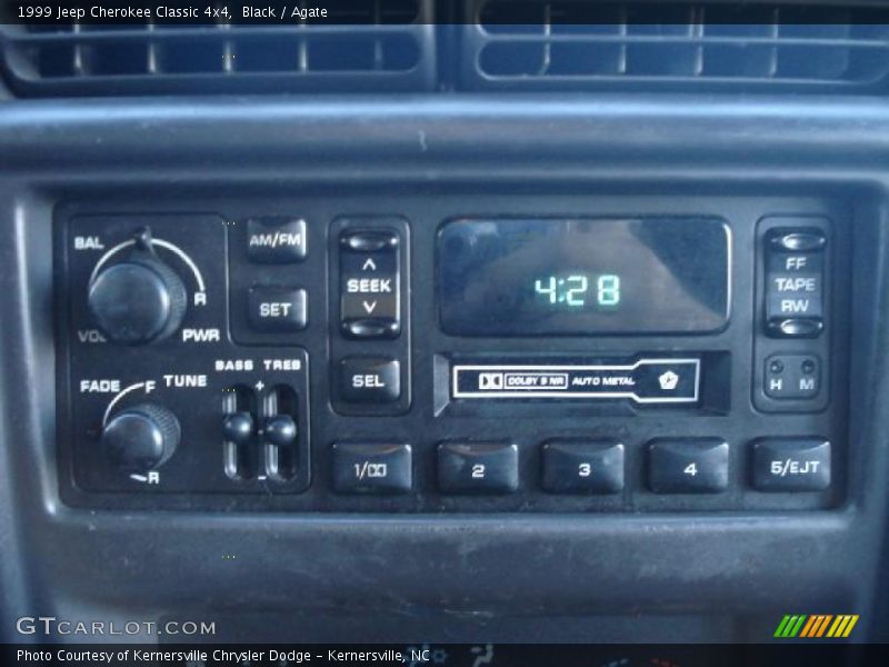 Black / Agate 1999 Jeep Cherokee Classic 4x4