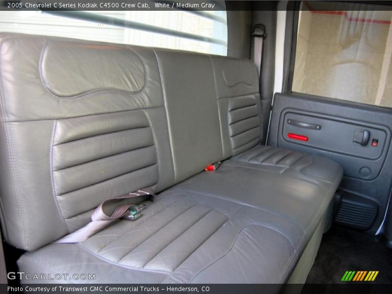 White / Medium Gray 2005 Chevrolet C Series Kodiak C4500 Crew Cab