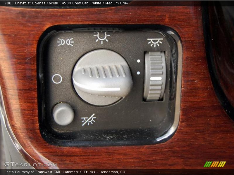 White / Medium Gray 2005 Chevrolet C Series Kodiak C4500 Crew Cab