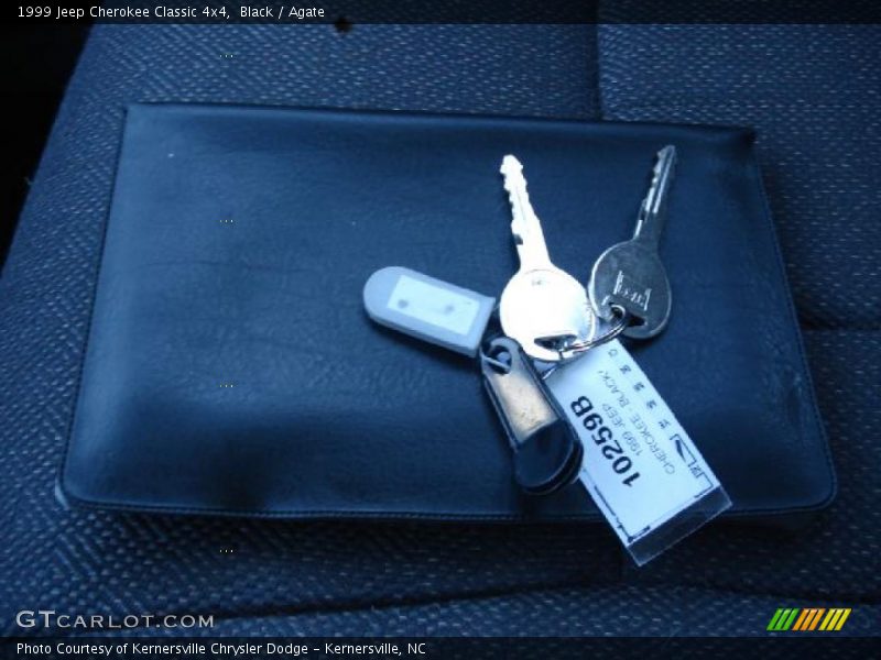Black / Agate 1999 Jeep Cherokee Classic 4x4
