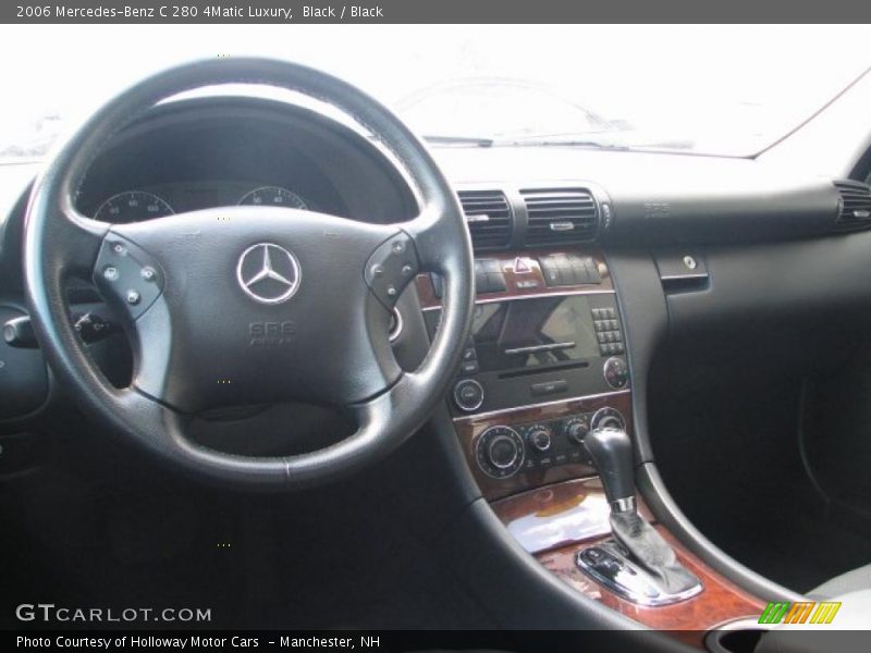 Black / Black 2006 Mercedes-Benz C 280 4Matic Luxury