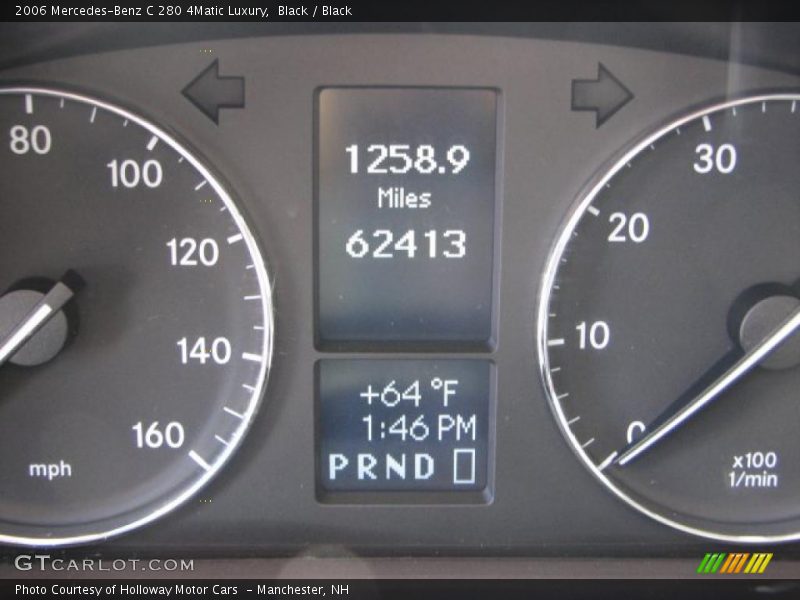 Black / Black 2006 Mercedes-Benz C 280 4Matic Luxury