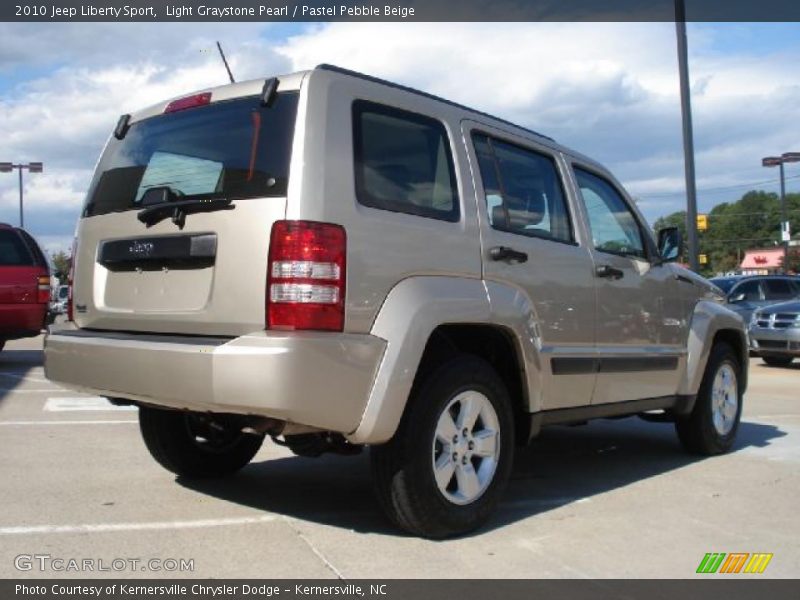 Light Graystone Pearl / Pastel Pebble Beige 2010 Jeep Liberty Sport