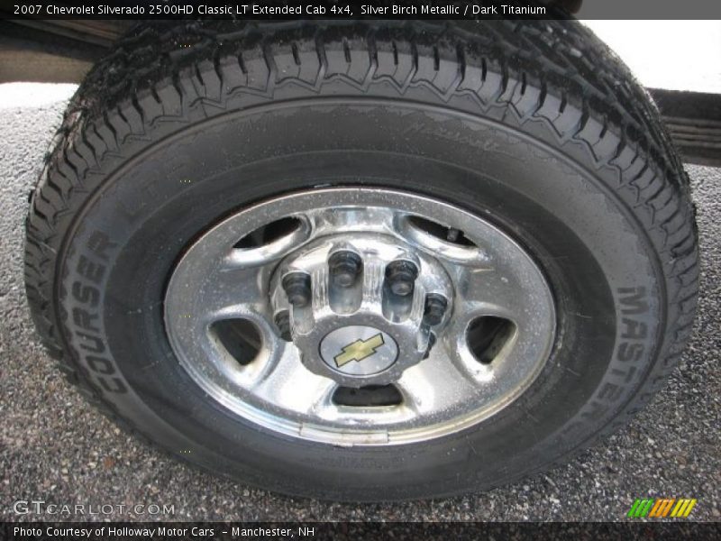 Silver Birch Metallic / Dark Titanium 2007 Chevrolet Silverado 2500HD Classic LT Extended Cab 4x4