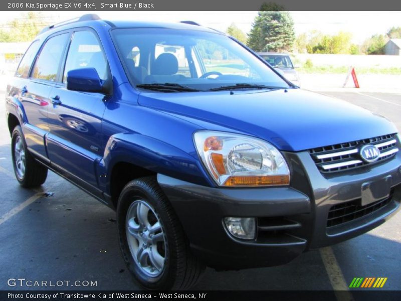 Smart Blue / Black 2006 Kia Sportage EX V6 4x4