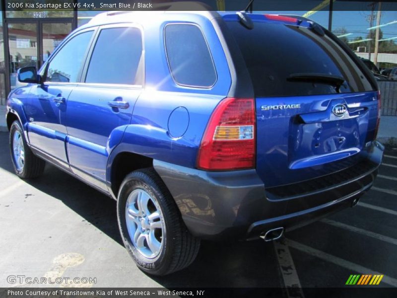 Smart Blue / Black 2006 Kia Sportage EX V6 4x4