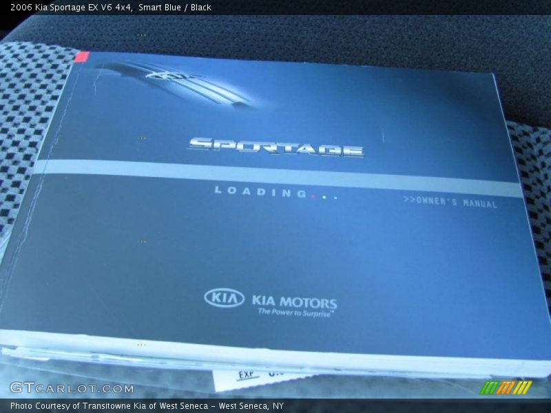 Smart Blue / Black 2006 Kia Sportage EX V6 4x4