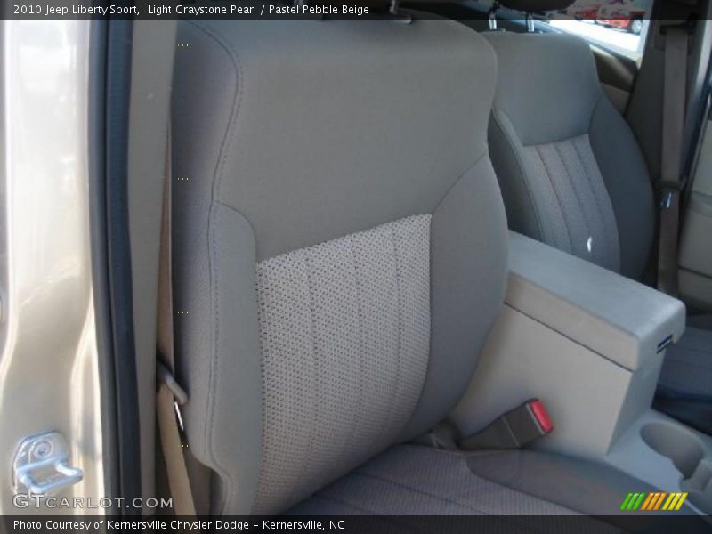Light Graystone Pearl / Pastel Pebble Beige 2010 Jeep Liberty Sport