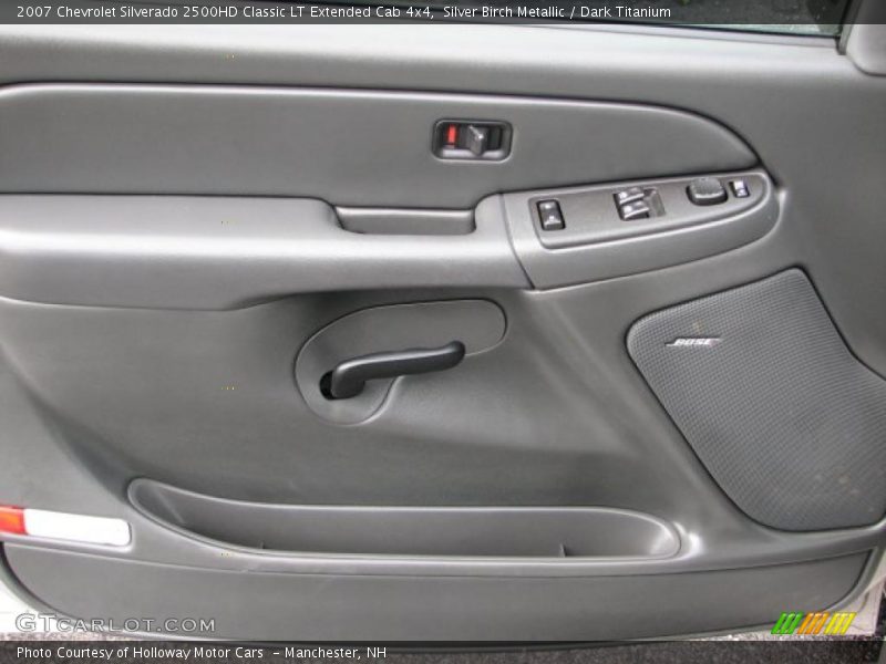 Silver Birch Metallic / Dark Titanium 2007 Chevrolet Silverado 2500HD Classic LT Extended Cab 4x4
