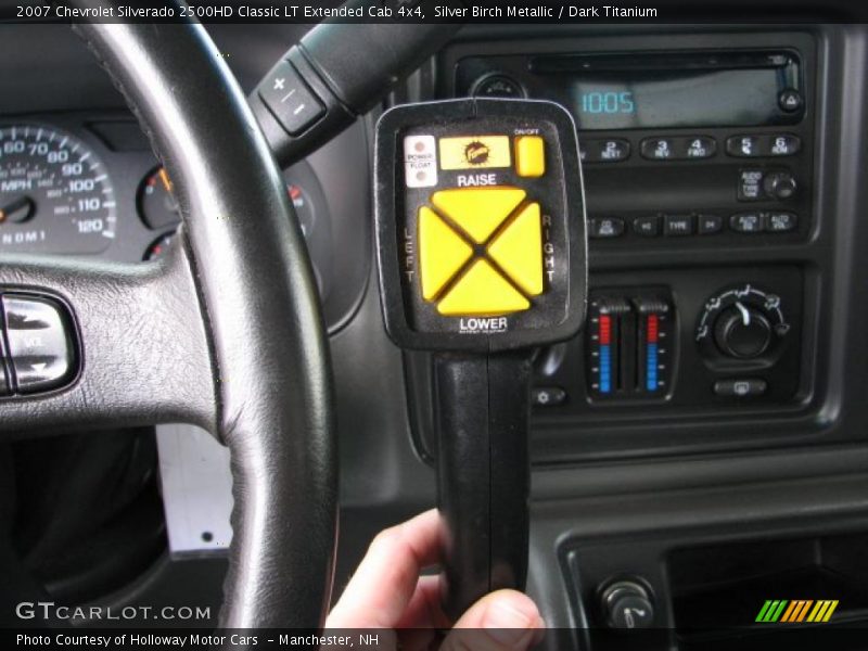 Silver Birch Metallic / Dark Titanium 2007 Chevrolet Silverado 2500HD Classic LT Extended Cab 4x4