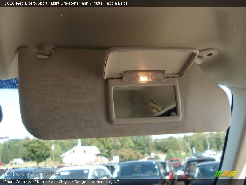 Light Graystone Pearl / Pastel Pebble Beige 2010 Jeep Liberty Sport