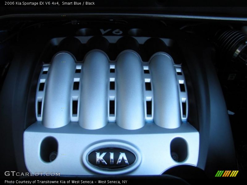 Smart Blue / Black 2006 Kia Sportage EX V6 4x4