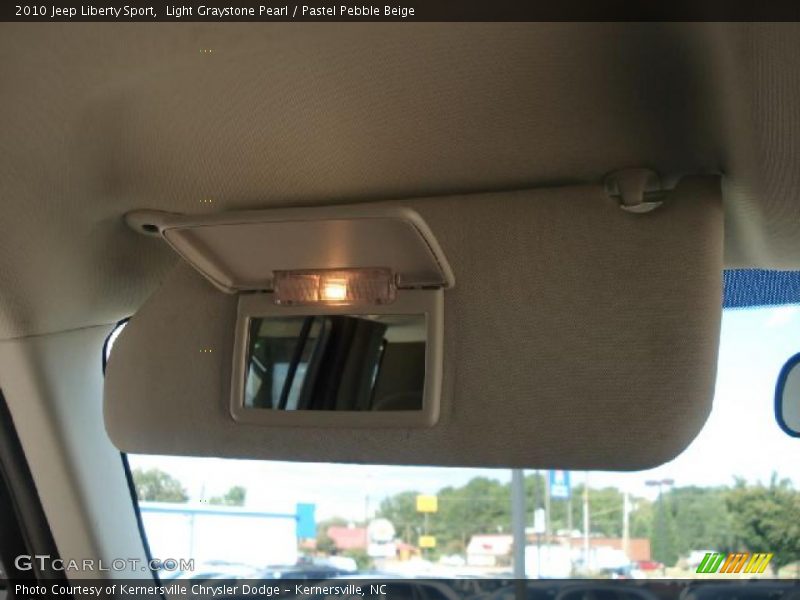Light Graystone Pearl / Pastel Pebble Beige 2010 Jeep Liberty Sport