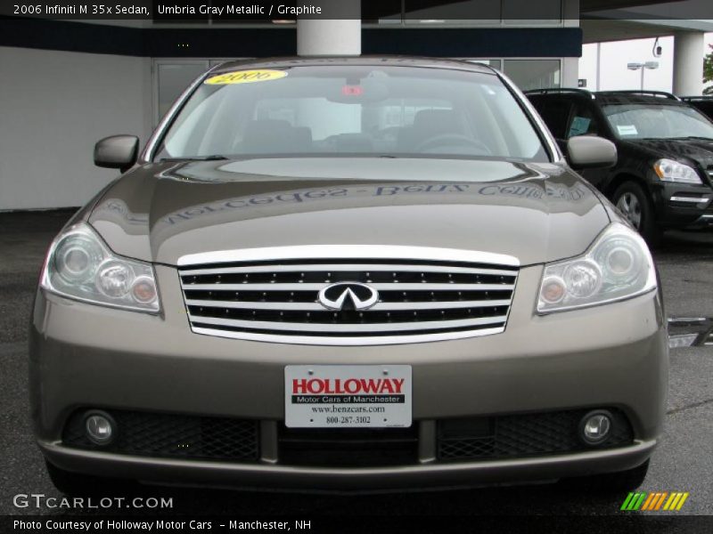 Umbria Gray Metallic / Graphite 2006 Infiniti M 35x Sedan