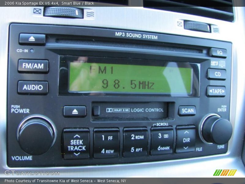 Smart Blue / Black 2006 Kia Sportage EX V6 4x4