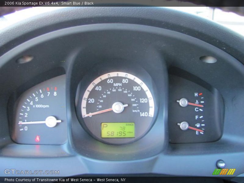 Smart Blue / Black 2006 Kia Sportage EX V6 4x4