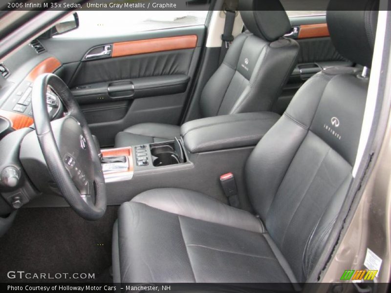 Umbria Gray Metallic / Graphite 2006 Infiniti M 35x Sedan