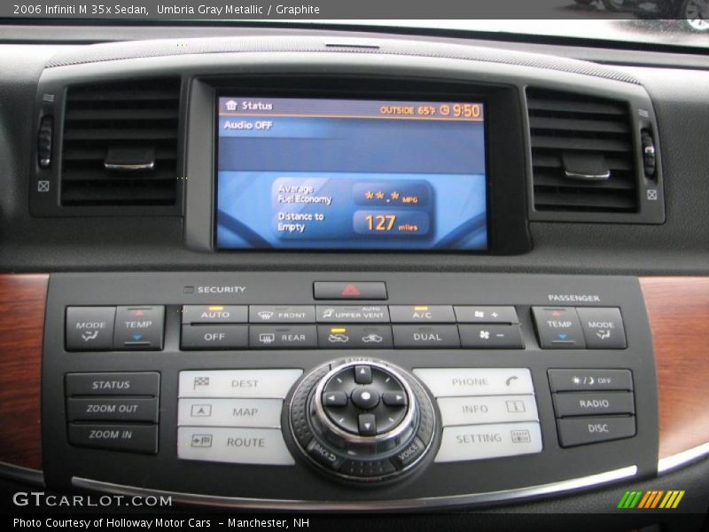 Umbria Gray Metallic / Graphite 2006 Infiniti M 35x Sedan