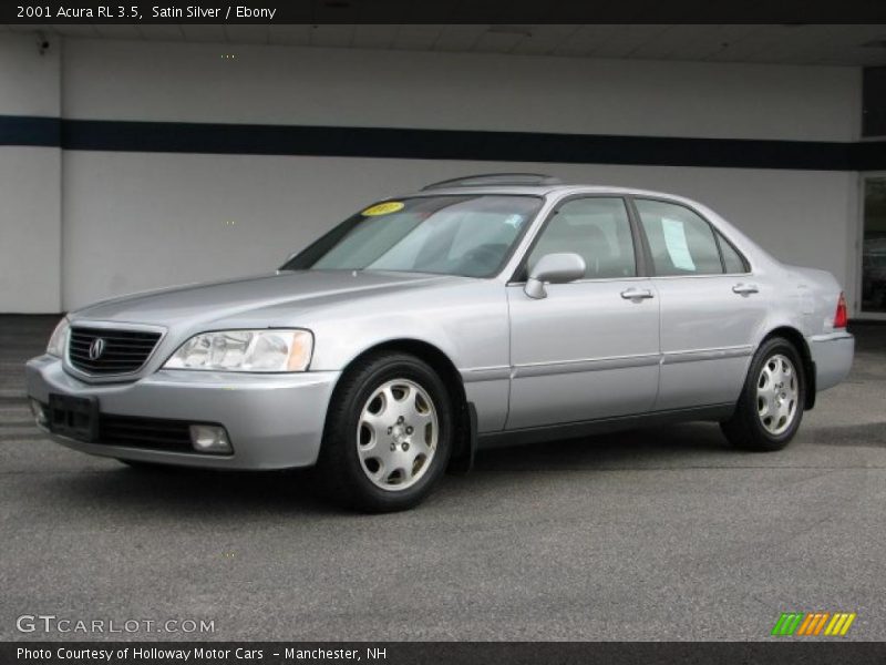 Satin Silver / Ebony 2001 Acura RL 3.5
