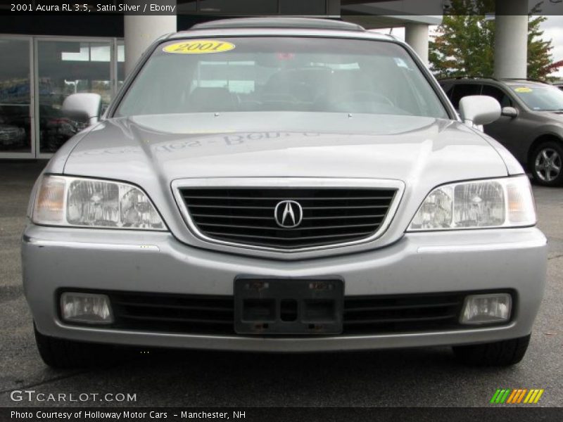 Satin Silver / Ebony 2001 Acura RL 3.5