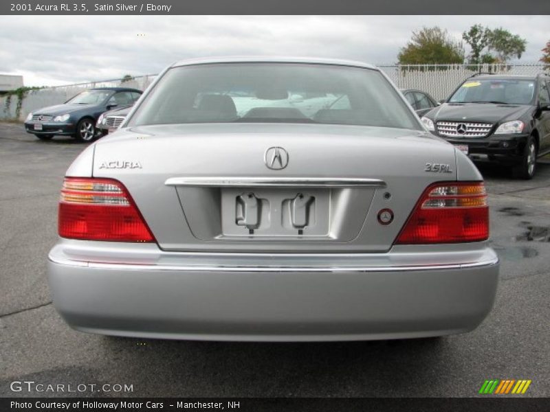 Satin Silver / Ebony 2001 Acura RL 3.5