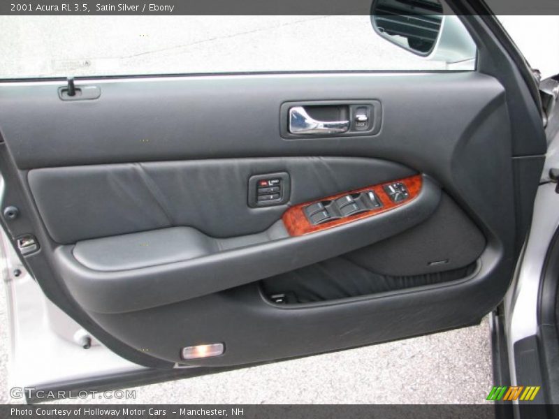 Satin Silver / Ebony 2001 Acura RL 3.5