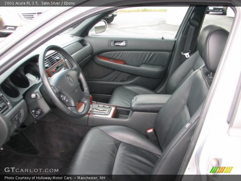 Satin Silver / Ebony 2001 Acura RL 3.5