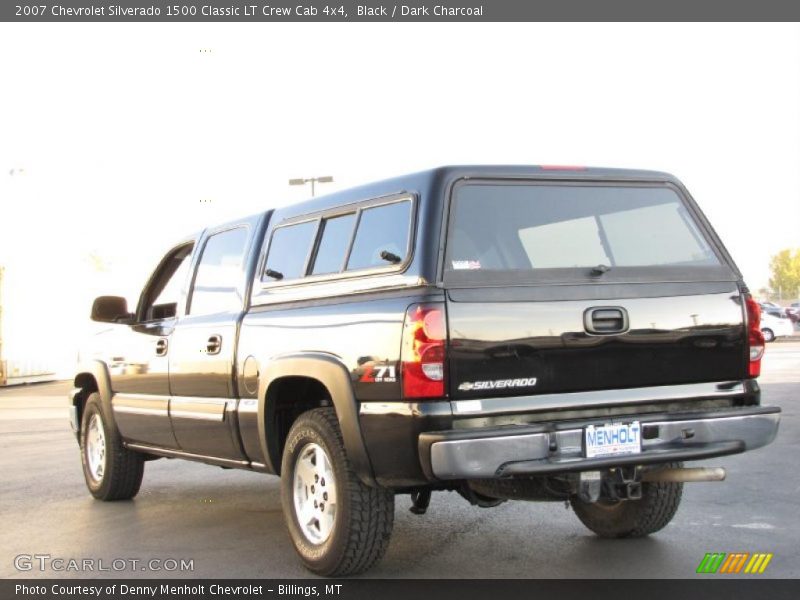 Black / Dark Charcoal 2007 Chevrolet Silverado 1500 Classic LT Crew Cab 4x4