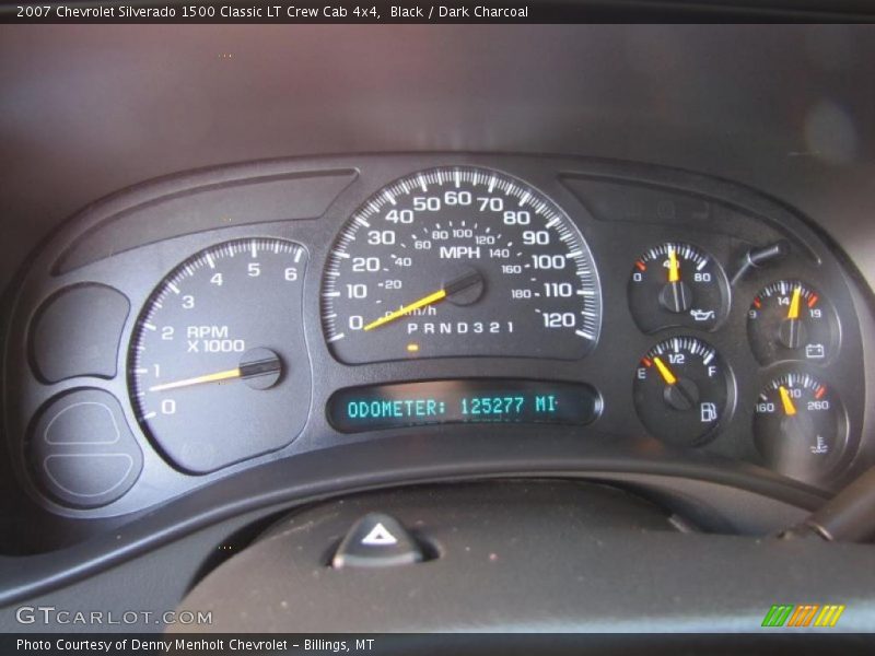 Black / Dark Charcoal 2007 Chevrolet Silverado 1500 Classic LT Crew Cab 4x4