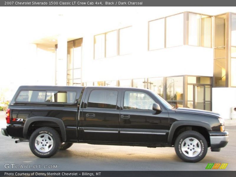 Black / Dark Charcoal 2007 Chevrolet Silverado 1500 Classic LT Crew Cab 4x4