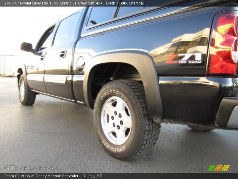 Black / Dark Charcoal 2007 Chevrolet Silverado 1500 Classic LT Crew Cab 4x4