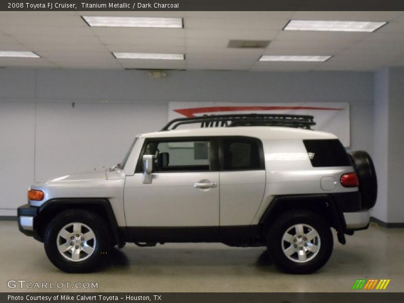 Titanium Metallic / Dark Charcoal 2008 Toyota FJ Cruiser