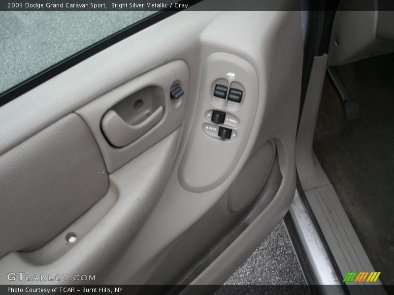 Bright Silver Metallic / Gray 2003 Dodge Grand Caravan Sport