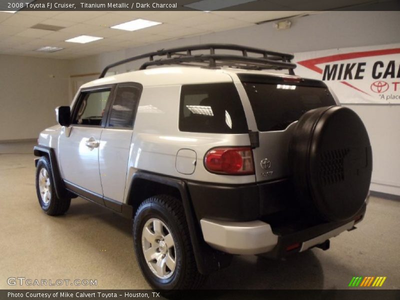 Titanium Metallic / Dark Charcoal 2008 Toyota FJ Cruiser