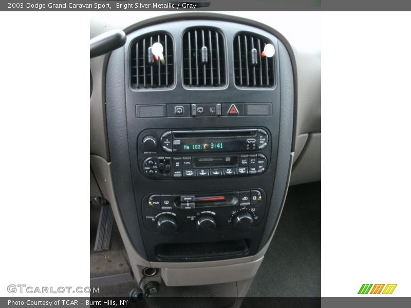 Bright Silver Metallic / Gray 2003 Dodge Grand Caravan Sport